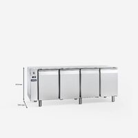 Masa refrigerare cu 4 usi 545 litri - Samaref