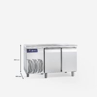 Masa refrigerare cu doua usi 281 litri - Samaref