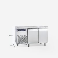 Masa refrigerare cu doua usi 236 litri - Samaref