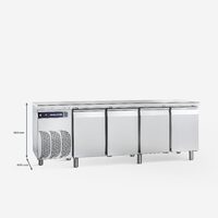 Masa refrigerare cu 4 usi 473 litri - Samaref