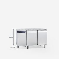 Masa refrigerare cu doua usi 377 litri - Samaref