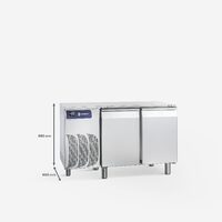 Masa refrigerare patiserie cu 2 usi 400 litri - Samaref