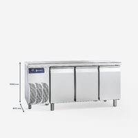 Masa congelare cu 3 usi 609 litri - Samaref