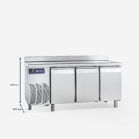 Masa congelare cu 3 usi 609 litri - Samaref