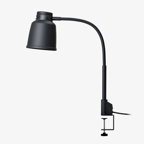 Lampa pentru mentinere mancare calda, cu baza tip clema Focus LPF