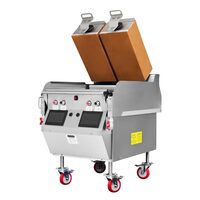 Gratar electric cu doua fete pentru burgeri - 2 placi (60 cm)