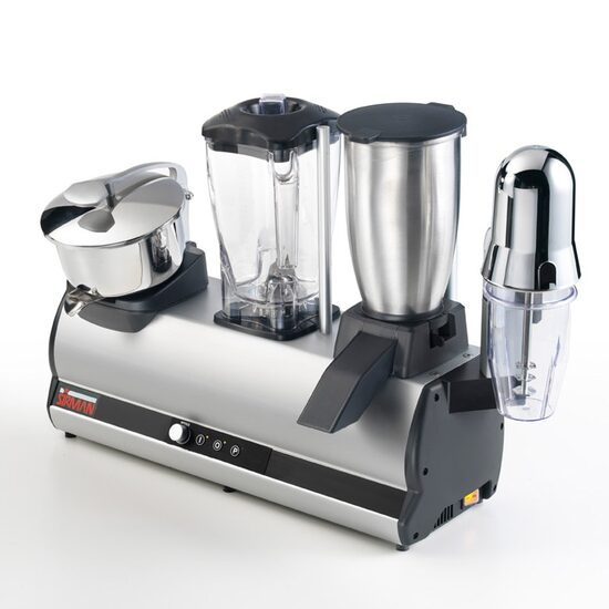 Grup multifunctional cu storcator, zdrobitor de gheata, blender si mixer
