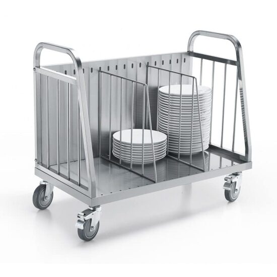 Carucior transport inox TROL D