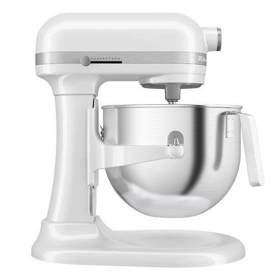 Mixer cu bol 6.6L, Artisan, Model HEAVY DUTY, White - KitchenAid