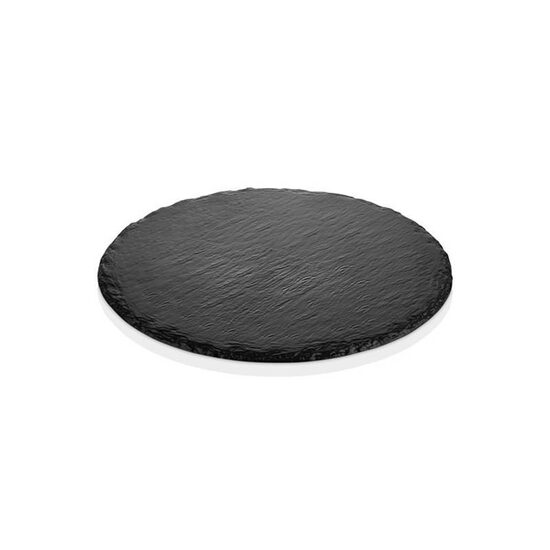 Tava rotunda servire Black