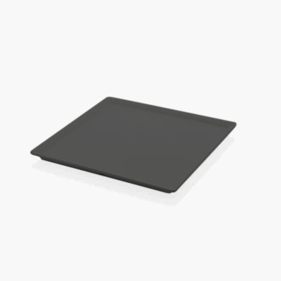 Platou patrat negru Maya