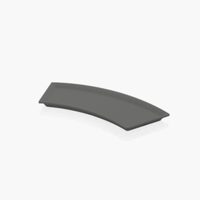 Platou servire negru Maya