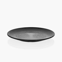 Farfurie rotunda neagra Mina