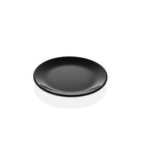 Farfurie rotunda neagra din portelan International