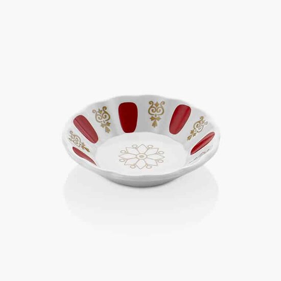 Farfurie decorata pentru ceai si cafea Drinkware