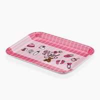 Tava servire pentru copii Pink Baby