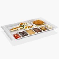 Tava servire cu 8 compartimente Premium