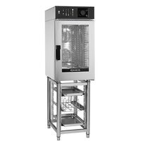 Cuptor pe gaz, cu touch-screen, injectie directa si spalare automata, 10 tavi GN 1/1 - GIORIK