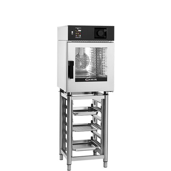 Cuptor electric minitouch, cu injectie directa si slapare automata, 6 tavi GN 2/3 - GIORIK