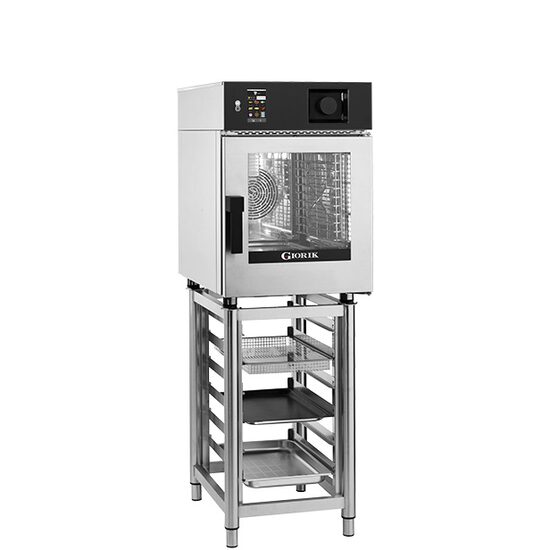 Cuptor electric minitouch, cu injectie directa, 6 tavi GN 1/1 - GIORIK