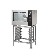 Cuptor electric cu touch screen, sistem spalare automat si usa pe stanga, 5 tavi GN 1/1 - GIORIK