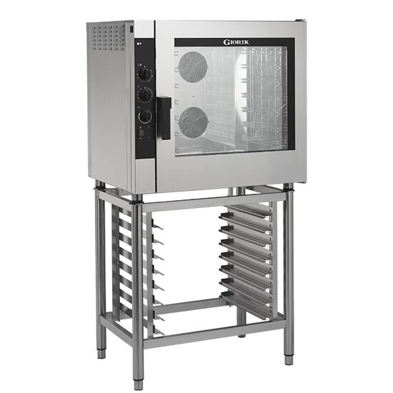 Cuptor convectie, pe gaz, control electromecanic, 7 tavi GN 1/1-60x40 - GIORIK