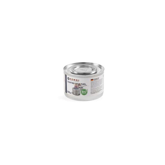 Set combustibil  6 buc Hendi pentru Chafing Dish, 200 grame, alcool etilic natural bio