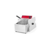 Friteuza electrica profesionala 6 lt, REVOLUTION by Hendi, 3000 W, termostat reglabil 50-190 C, 265x430x(H)290mm