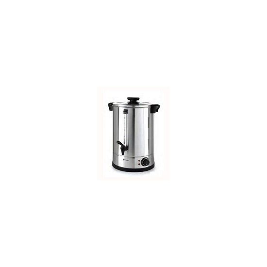 Boiler profesional pentru bauturi calde, Hendi, 2250 W, 20 L, Temp 30 - 100 C , Argintiu, sistem inchidere "Twist-lock", Inox, 360x380x(H)598 mm