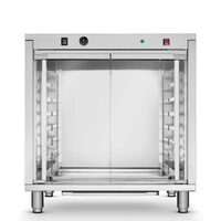 Dospitor profesional Hendi Inox 2 incalzitoare 2,4 kW 8 tavi x 600x400 mm 30?C la 60?C