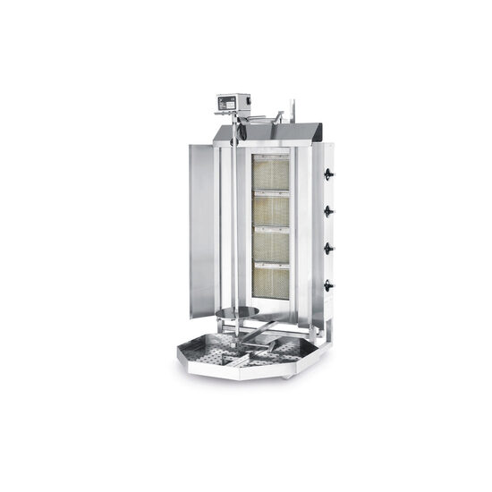 Kebab grill Hendi Profi Line - gaz, 12 kw