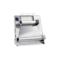 Aparat electric pentru formatare aluat de pizza sau paste, Hendi 500, 2 Role 370W diametru disc aluat de la 26 cm pana la 45 cm 635x410x(H)680 mm