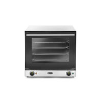 Cuptor convectie Hendi H90, 4 tavi 438x315 mm incluse, 2 elemente incalzire, 2 ventilatoare, termostat reglabil 50-300 gr C, timer 0-120 min, 2670 W, 595x595x(H)570 mm
