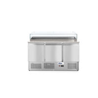 Masa pizza profesionala, cu 3 usi 380 L inox, ARKTIC by Hendi interval temperatura -2/+8 gr C 310 W 1365x700x(H)1120 mm