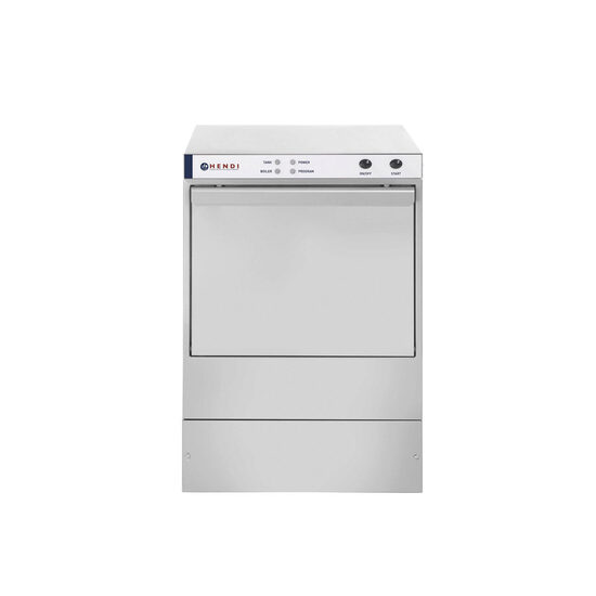 Masina profesionala de spalat pahare cu pompa de evacuare si detergent K40 Hendi 230 W 470x510(+325)x(H)710 mm