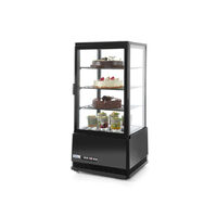 Vitrina de prezentare 78 L (neagra) - 230 V, 170 W, 452X406X (H)966 mm