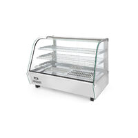 Vitrina profesionala calda cu 3 nivele, 120 litri interval temperatura 30-90 gr C, 1100 W, Hendi, 678x568x(H)686 mm