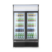 Vitrina frigorifica cu panou iluminat, 2 usi, 512L, Arktic, 220-240V/510W, 1120x585x(H)1900mm