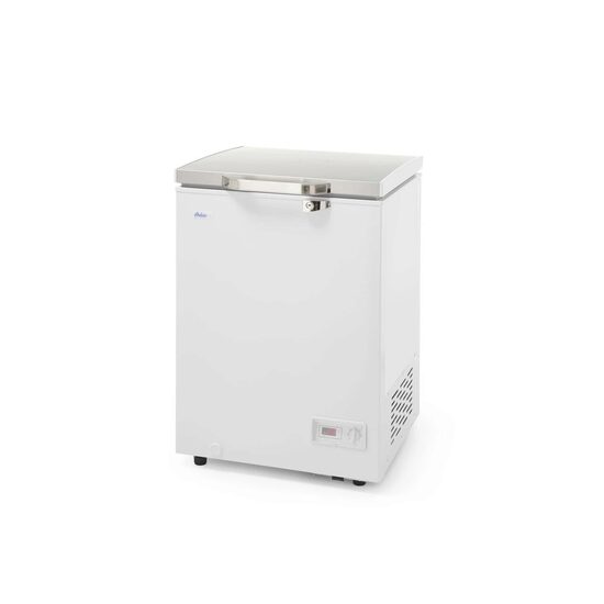 Lada frigorifica profesionala 93 L, interval racire -26 / -18 C, ARKTIC by Hendi, 65 W, corp aluminiu cu izolatie spuma de 70 mm, clasa energetica F, 574x608x845 mm, Clasa energetica F