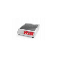 Plita cu inductie profesionala, Hendi Kitchen Line, model 3500W, control digital, corp inox,383x465x (H) 92