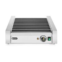 Grill rola pentru carnati, 9 role latime 42 cm, , 940 W, role cu strat anti-aderent, corp inox, Hendi