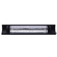 Incalzitor terasa Patio cu infrarosu, negru, 220-240V/2500W, 879x85x(H)195 mm