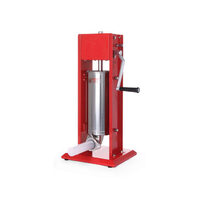 Aparat profesional pentru umplut carnati, HENDI Smart, 7 lt, sistem umplere cu 2 viteze, inclus set 3 palnii, 30x34x(H)83 cm