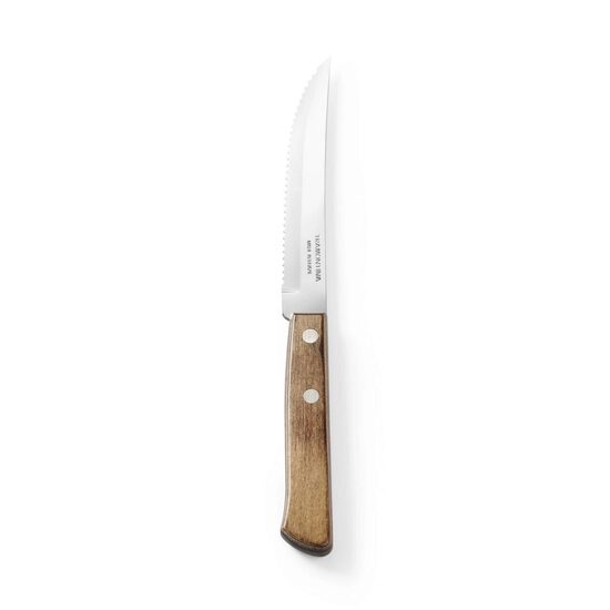 Set de cutite pentru friptura si pizza Churrasco, 6 bucati Hendi, Tramontina, Maro, (L)215 mm