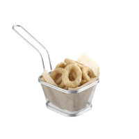 Cos Hendi tip friteuza, pentru servire snacks, inox, 130x115x(h)80 mm