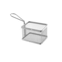 Cos Hendi tip friteuza, pentru servire snacks, otel inoxidabil - 100x80x(H)75 mm