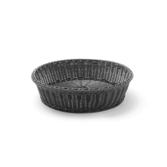 Cos servire pentru paine, Hendi 400x(H)90 mm, Negru