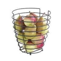 Cos negru pentru fructe, Hendi, Inox, 230x(H)250 mm