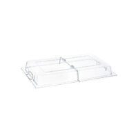 Capac prezentare rolltop GN 1/1, policarbonat - 533x328x(H)76 mm