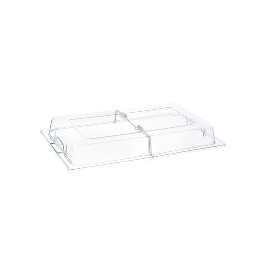 Capac prezentare rolltop GN 1/1, policarbonat - 533x328x(H)76 mm
